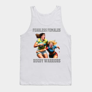 Women's Rugby Design Tank Top